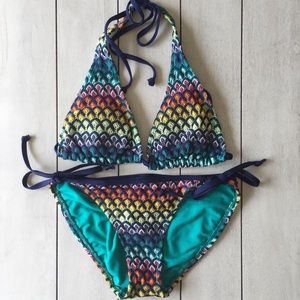 Old Navy Rainbow Crochet Bikini